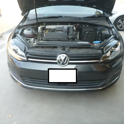VW ゴルフヴァリアント 車検整備｜ヘッドライト・クーラント交換｜横浜市都筑区 ケービーエス