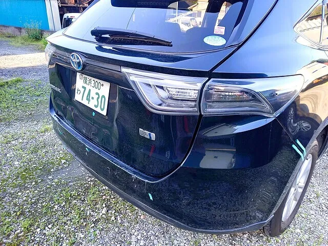 ハリアーHV AUV65 バックドアの板金塗装・事故修理｜横浜市都筑区 ケービーエス