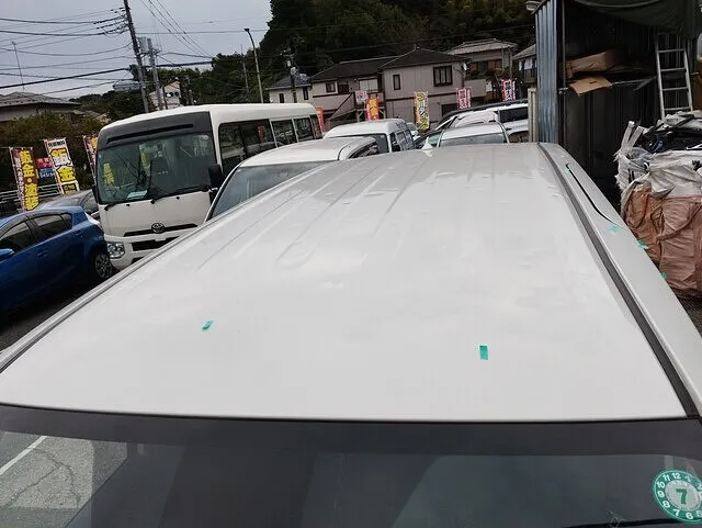 ノアHV ヒョウ害ルーフ・フードの板金塗装・事故修理｜横浜市都筑区 ケービーエス