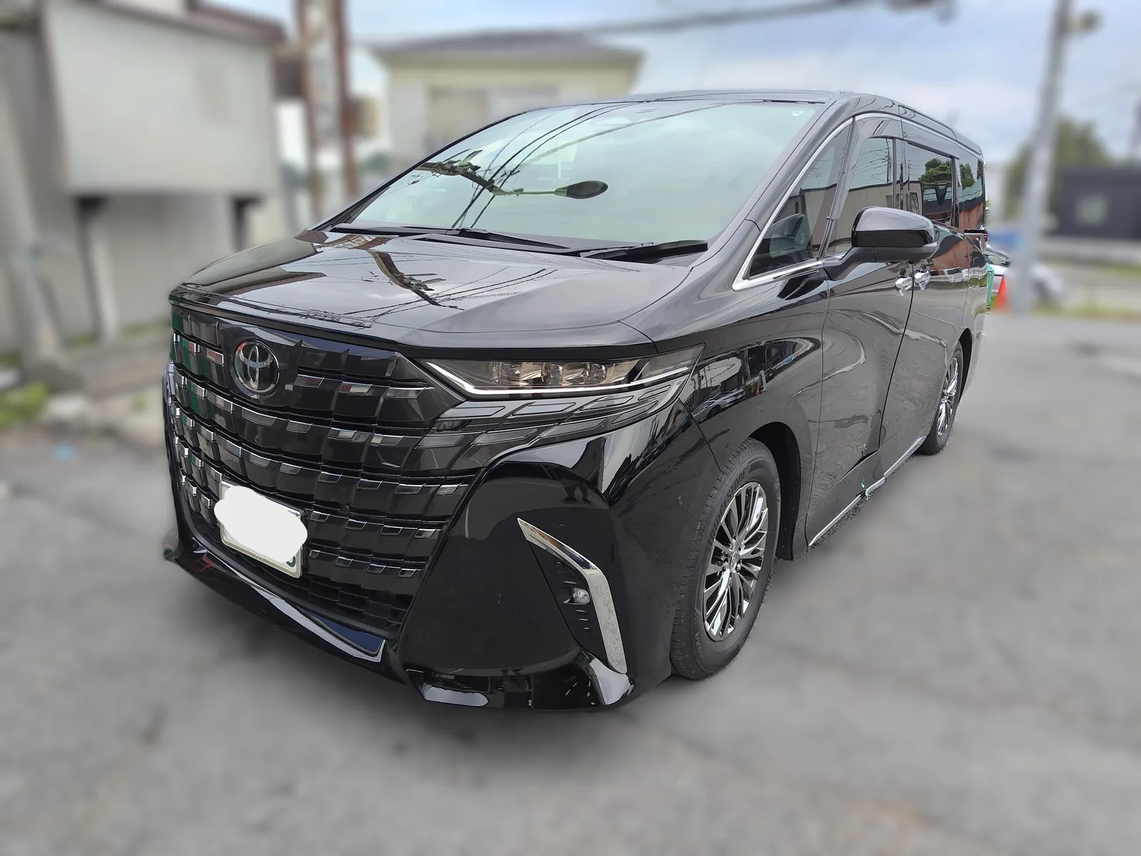 トヨタ 40系アルファード 左前ドア交換とピラー板金｜横浜市都筑区 ケービーエス