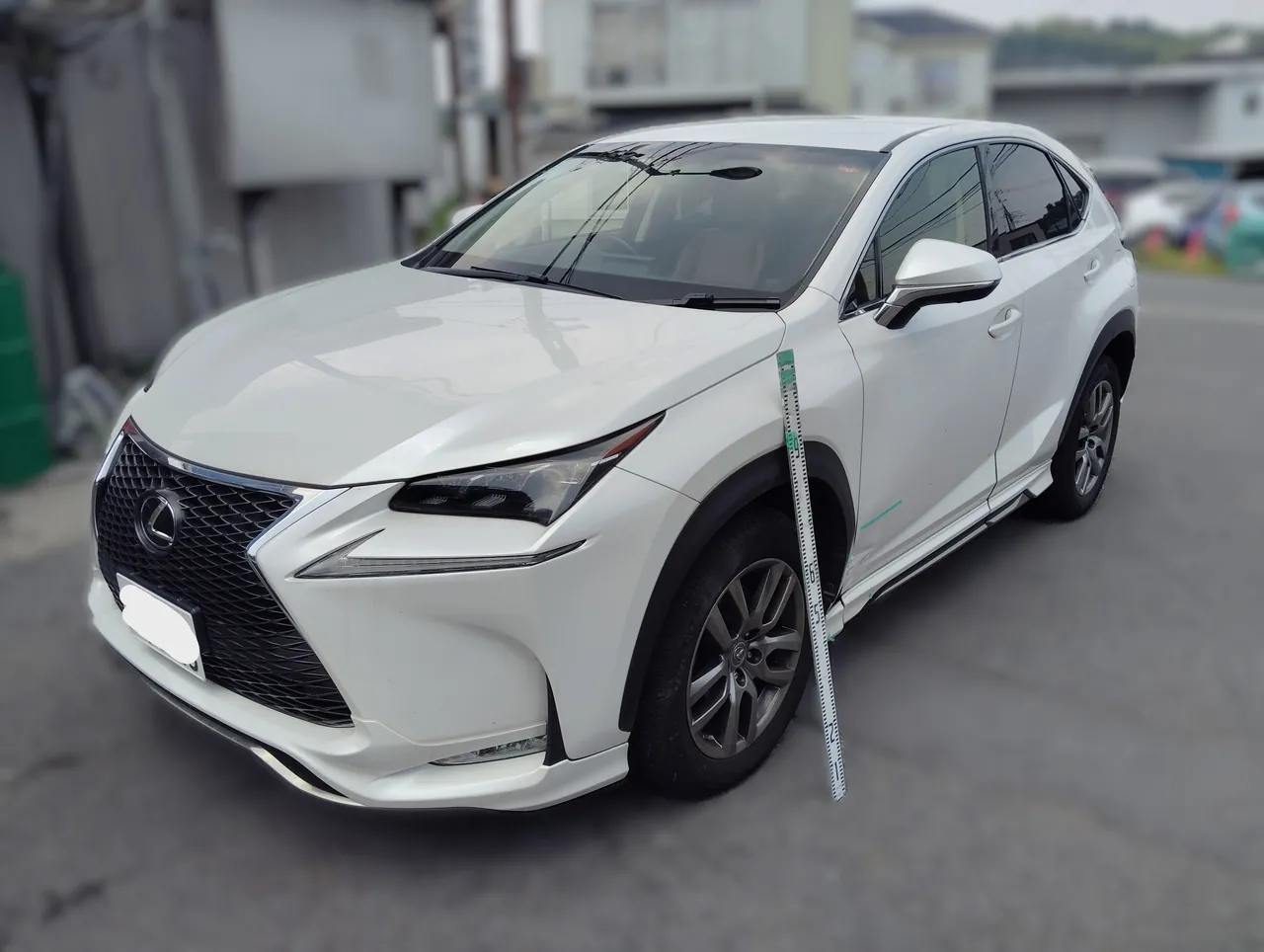 レクサスNX 左前ドア・フェンダー交換とエアロ塗装｜横浜市都筑区 ケービーエス